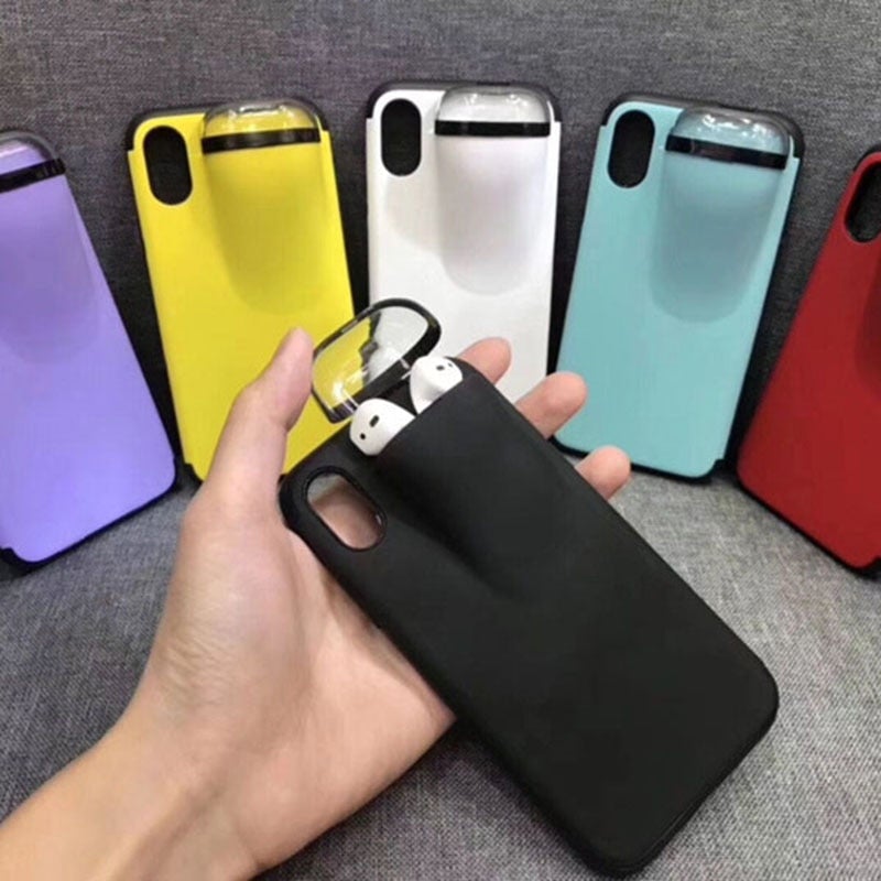 iPhone Case With Airpods Holder