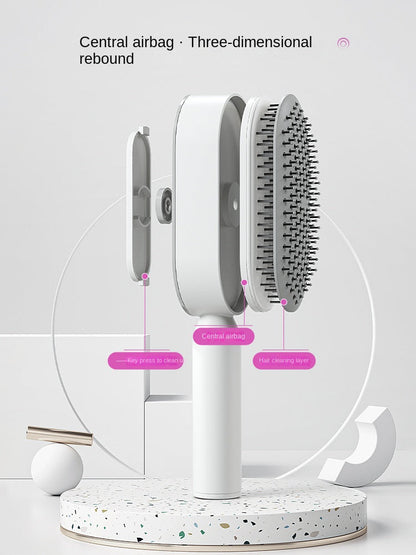 Self Cleaning HairBrush